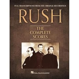 Rush - The Complete Scores: Deluxe Hardcover Book with Protective Slip Case