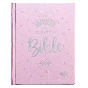 ESV Holy Bible, My Creative Bible For Girls, Faux Leather Hardcover w/Ribbon Marker, Illustrated Coloring, Journaling and Devotional Bible, English ... Metallic Pink (ESV Creative Editions Girls)
