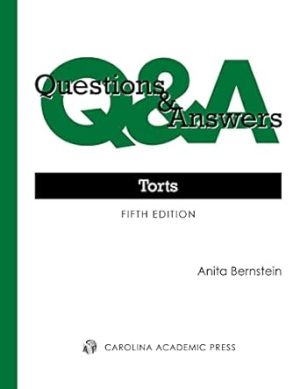 Questions & Answers: Torts (Questions & Answers Series)