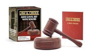 Law & Order: Mini Gavel Set with Sound (RP Minis)