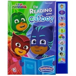 PJ Masks - I'm Ready to Read with Catboy Interactive Read-Along Sound Book - Great for Early Readers - PI Kids (Play-A-Sound)
