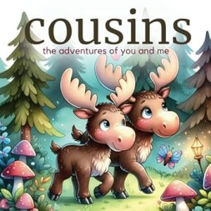 Gift for New Baby Cousin: Cousins Book for Boys or Girls: Keepsake for Toddlers & Kids | Children's Picture Book About Family | Fun Pregnancy Announcement From Auntie & Uncle