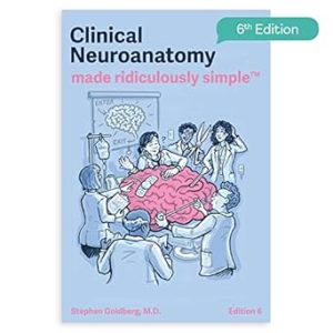 Clinical Neuroanatomy Made Ridiculously Simple: Color Edition