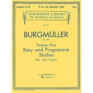 Twenty-Five Easy and Progressive Studies for the Piano, Op. 100: Schirmer Library of Classics Volume 500 Piano Solo