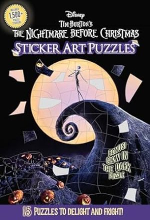 Disney Tim Burton's The Nightmare Before Christmas Sticker Art Puzzles