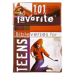 101 Favorite Bible Verses for Teens, Inspirational Cards to Keep or Share (Boxes of Blessings)