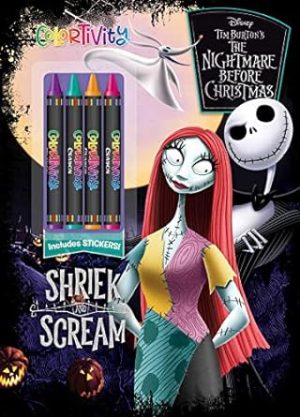 Disney Tim Burton's The Nightmare Before Christmas: With Big Crayons!
