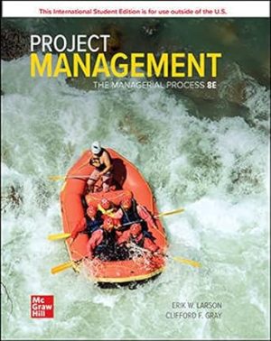 ISE Project Management: The Managerial Process (ISE HED IRWIN OPERATIONS/DEC SCIENCES)