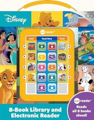 Disney Classic - Lion King, Finding Nemo, Aladdin and more! - Me Reader Electronic Reader and 8 Sound Book Library - PI Kids