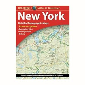 Delorme New York Atlas & Gazetteer (New York State Atlas & Gazetteer)