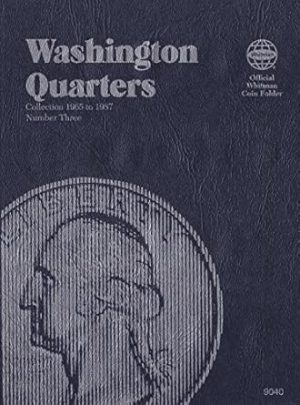 Washington Quarter Folder 1965-1987 (Official Whitman Coin Folder)