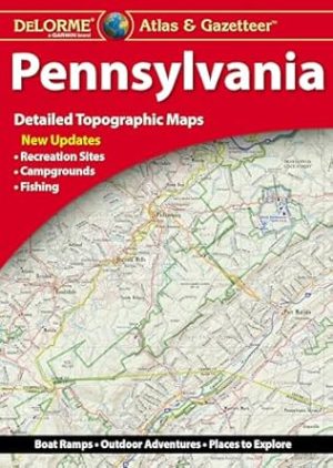 Delorme Atlas & Gazetteer: Pennsylvania