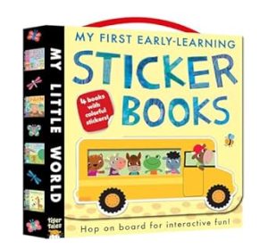 My First Early-Learning Sticker Books Boxed Set (My Little World)
