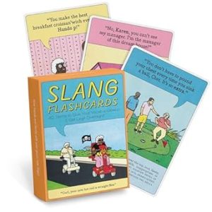 Knock Knock Slang Flashcards Deck, 40 Terms to Give Your Vocab a Glowup (2021 Edition)
