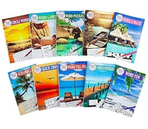 Merriam-Webster Puzzles 10 Booklet Set (Brain Games)