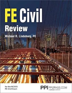 PPI FE Civil Review – A Comprehensive FE Civil Review Manual