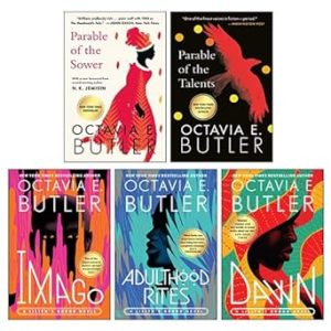 Lilith's Brood & Parable Series Collection 5 Books Set By Octavia Butler (Imago, Adulthood Rites, Dawn, Parable of the Talents, Parable of the Show)