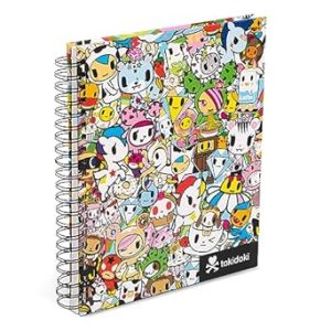 tokidoki Sketchbook with Spiral Hardcover Blank Sketch Book, 9 x 11-Inches
